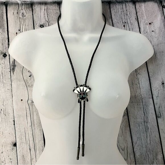 Vintage EJC bolo tie necklace - Picture 8 of 8